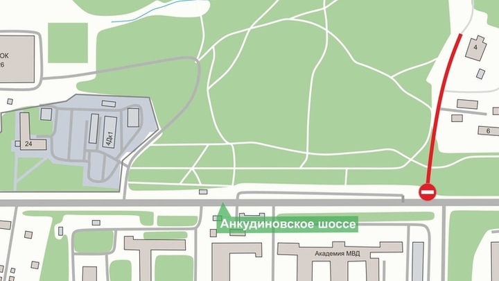 Один из проездов на Анкудиновском шоссе в Нижнем Новгороде закроют 28 мая