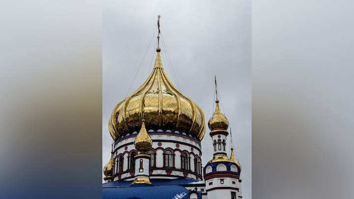 Собор Рождества Христова в Новокузнецке пострадал во время урагана