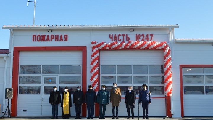 В Ростовской области на круглосуточное дежурство заступила новая пожарная часть