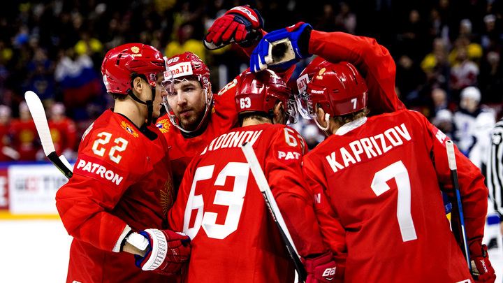 Русские хоккеисты насыпали соперникам полную сетку на ЧМ в Дании