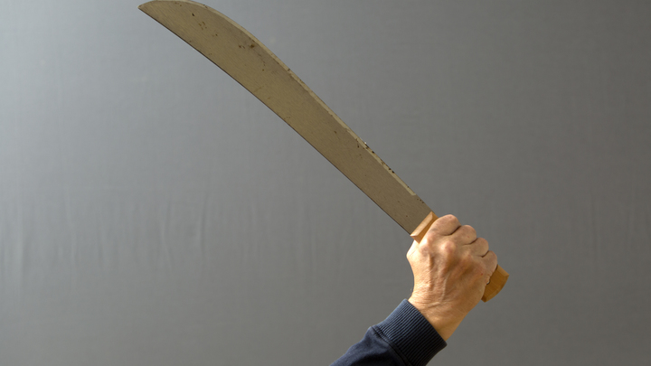 Не пропустили на дороге: неадекватный петербуржец с мачете разбил стекла иномарке