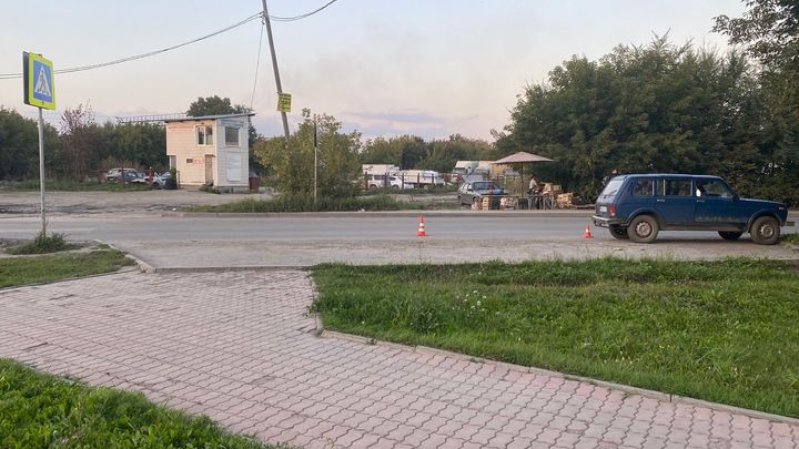 В Новосибирске внедорожник сбил 6-летнего ребёнка на пешеходном переходе
