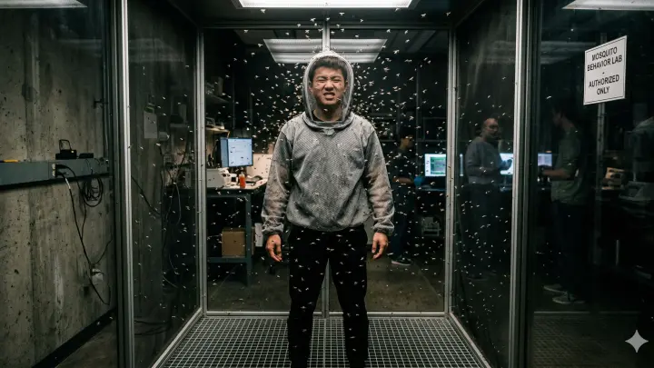 Студент в США отдался на съедение тысячам голодных комаров ради науки