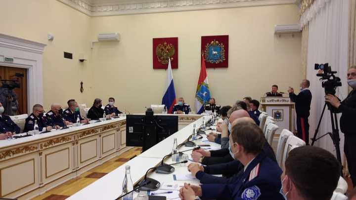 В Самарской области обсудили развитие российского казачьего общества
