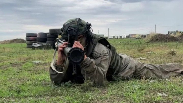 Появились новые кадры с тренировок мобилизованных в Ростовской области