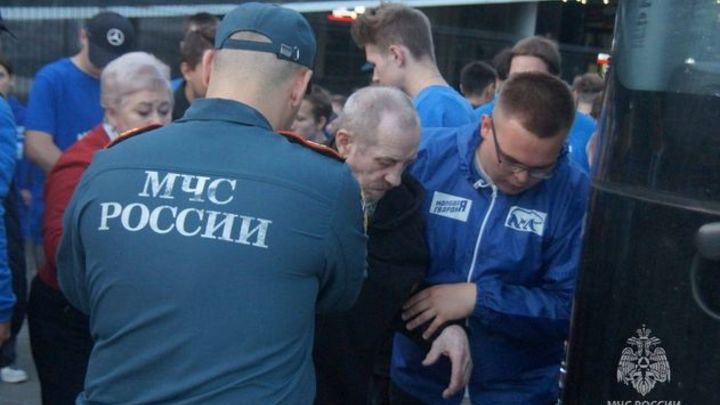 В Самару приехало 57 жителей Курской области