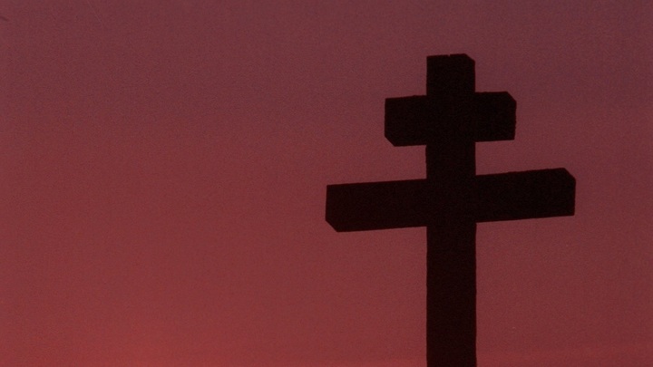 В Башкирии восстановили поклонный православный крест, снесённый вандалами