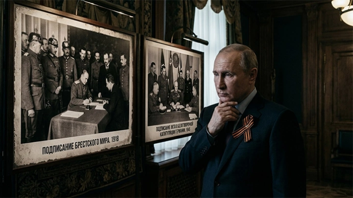 Мало сказано, а всё ясно. В Белом доме бросили вызов Путину: Похабный мир или война