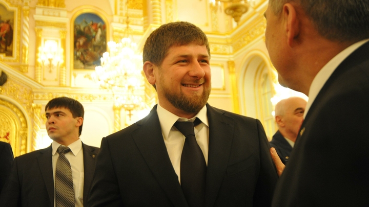 Кадыров прослезился во время выступления Путина — видео