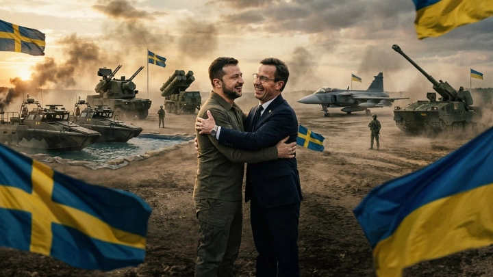 Испугался проклятья? Король Швеции не пожал при встрече руку Зеленскому