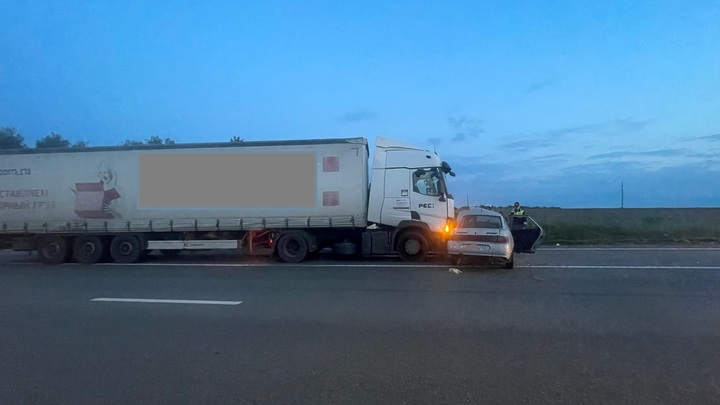 В Самарской области трое детей пострадали в результате ДТП с большегрузом