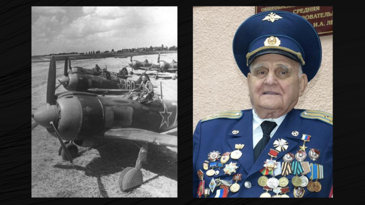 История советского пилота, воевавшего с фашистами без руки