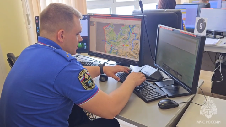 МЧС Приморья сообщило о пожаре в машинном отделении иностранного сухогруза