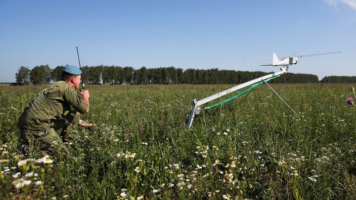 Украинский разведывательный дрон 16 июля перехватили пограничники Белоруссии