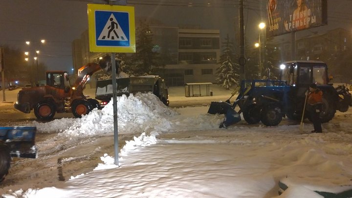 Власти Самары определились с местами под складирование снега зимой