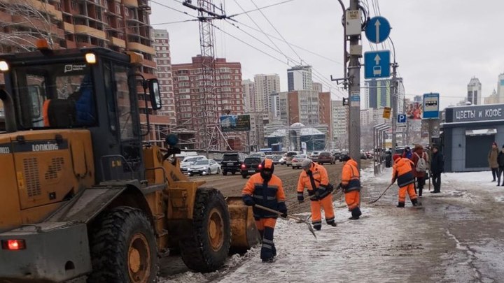 Мэр Новосибирска Локоть заявил о круглосуточной уборке города от снега