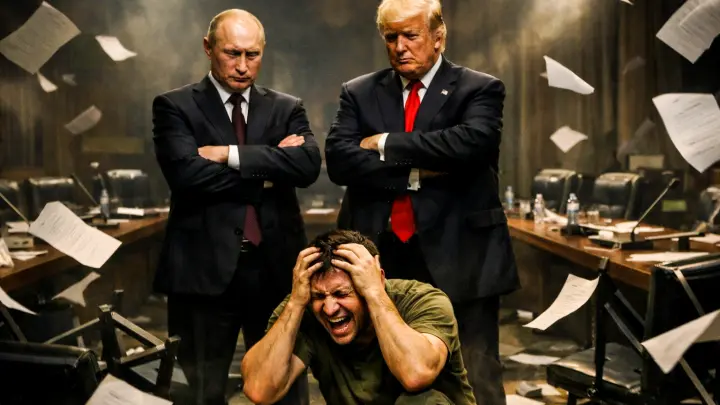 Внезапно. США отменили встречу по Украине. Жёсткое обращение Трампа: Зеленский не выдержал – громкая речь об уступках