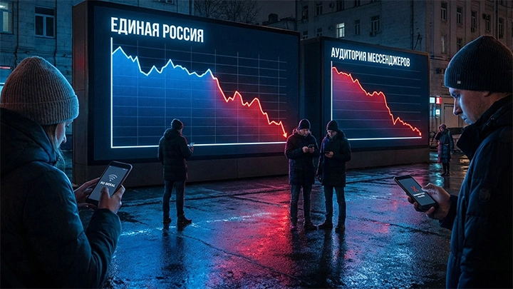 Единая Россия подорвалась на Telegram:  Ответ русских на игру в запреты