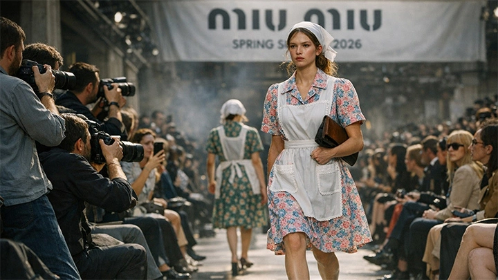 Мода, прекрати! Бабкины халаты из России захватили фешенебельный мир