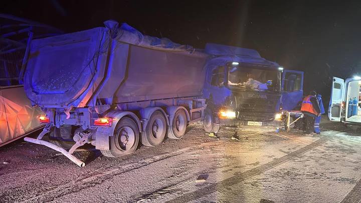 В ГИБДД рассказали подробности об обрушении моста на ЕКАД
