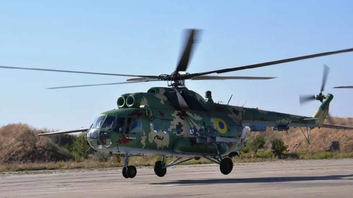 Под Мариуполем был сбит второй вертолёт ВСУ