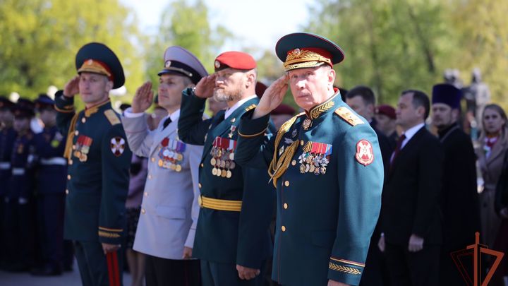 В Балашихе наградили офицеров Росгвардии за заслуги в ходе специальной военной операции на Украине
