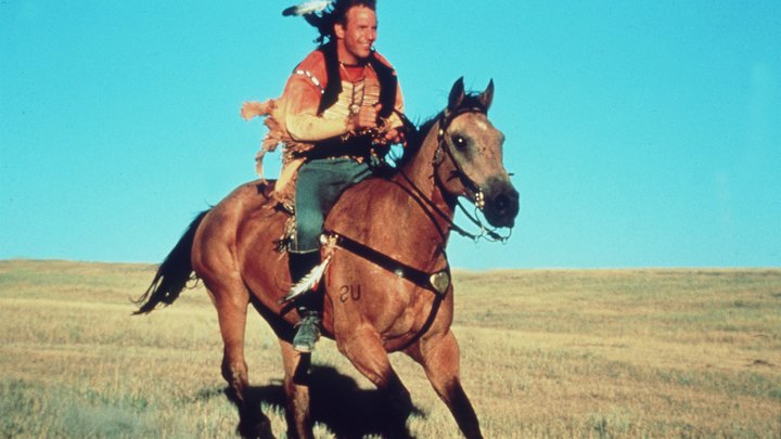 Танцующий с волками - хороший фильм можно и три часа подряд посмотреть