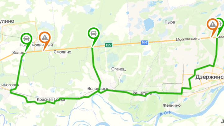 На трассе М-7 в Нижегородской области в ночь на 20 мая приостановят движение