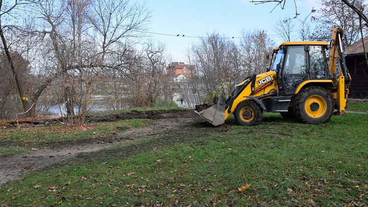 В Краснодаре до февраля 2022 года возле стадиона Кубань отремонтируют часть набережной