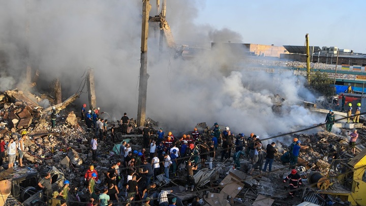 Россия осудила обвинения в адрес России из-за взрыва в Ереване