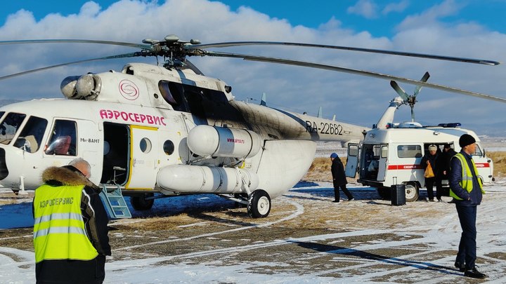 Санавиация Забайкалья эвакуировала больше 500 пациентов в 2022 году