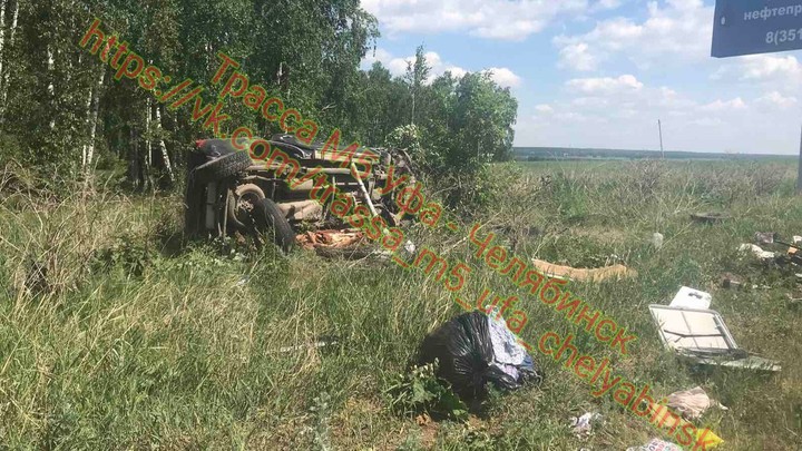 На трассе М-5 в Челябинской области в ДТП погибли женщина и ребенок