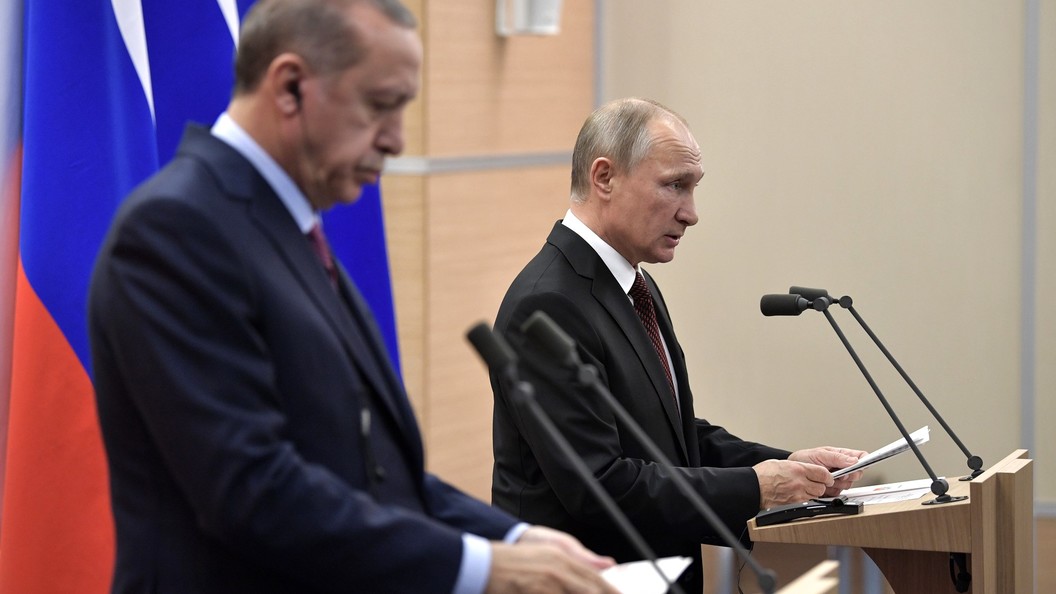Путин начнет новую неделю с визита к Эрдогану Путин начнет новую неделю с визита к Эрдогану