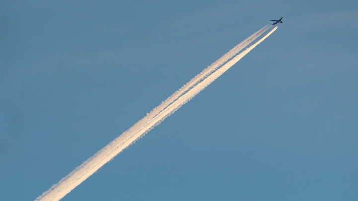 Самолёт подал сигнал тревоги над Белгородской областью