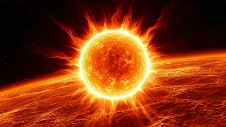 Развивается прямо сейчас: Мощный выброс плазмы на Солнце - лунная миссия под ударом