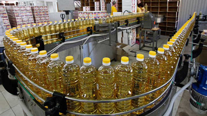 Экспорт растительных масел на Кубани за год вырос на 48%