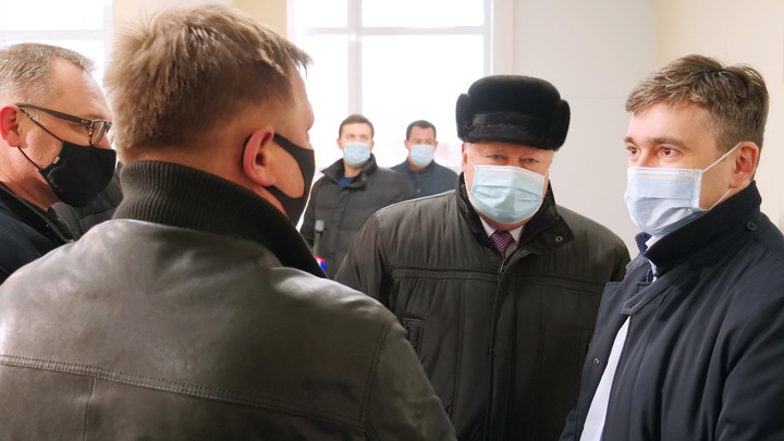 Станислав Воскресенский заставил подрядчика извиниться за срыв сроков строительства ФОКа в Кинешме