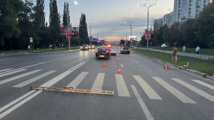 Во Владимирской области в августе произошло 5 ДТП с участием самокатчиков