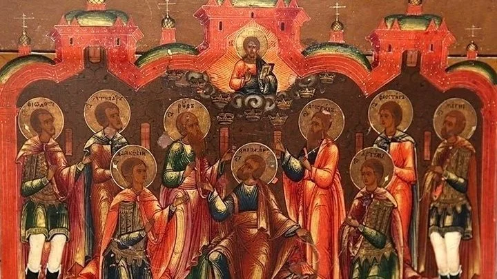 Всемирные целители. День девяти мучеников Кизических. Православный календарь на 12 мая