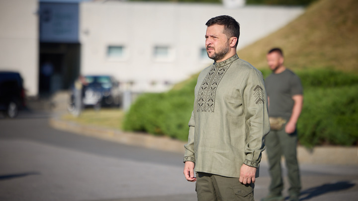 Зеленский рассказал о посещении позиций ВСУ под Бахмутом