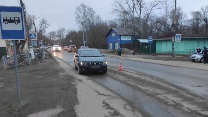 В Ивановской области на «зебре» сбили девочку