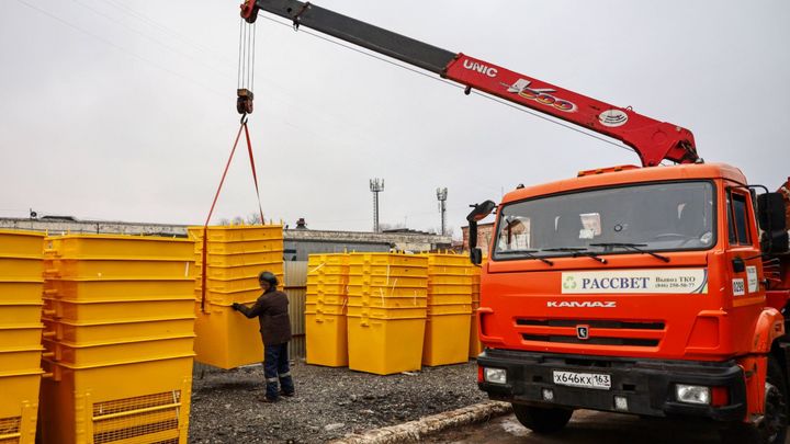 1203 контейнера для раздельного сбора мусора установят в Самаре в 2022 году