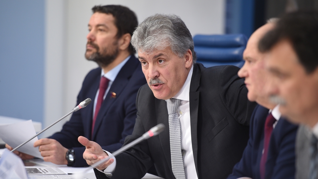 Это базар: Грудинин прервал участие в теледебатах и ушел из студии Это базар: Грудинин прервал участие в теледебатах и ушел из студии