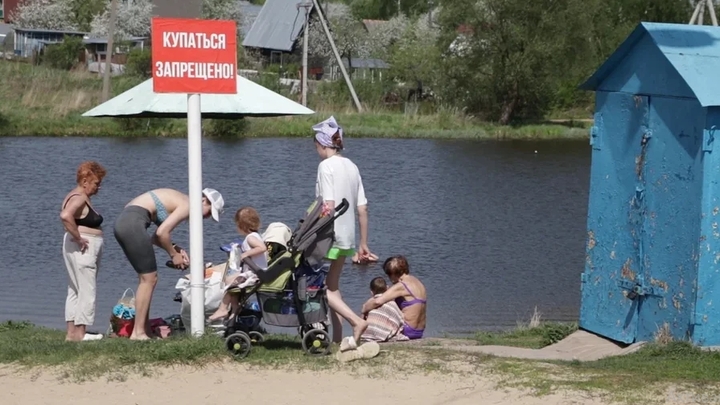 На водохранилище Семязино во Владимире спасатели «воспитывали» купальщиков
