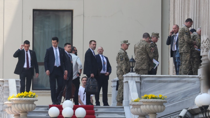 Дмитрук: участник украинской делегации Украины пришёл на переговоры с шевроном СС
