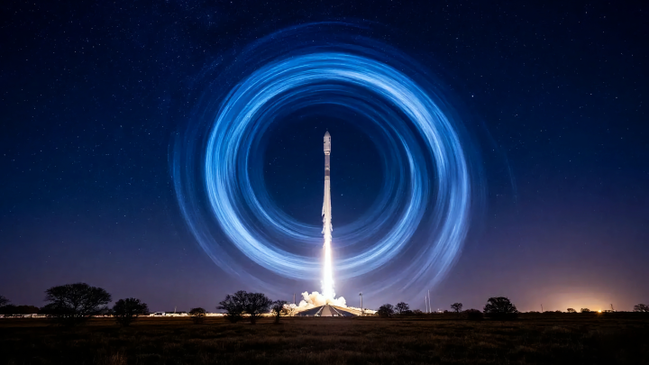 Как появилась гигантская спираль в небе: Очевидцы показали полное видео