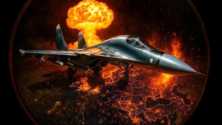 Всё, беда. Россию окружают: От США полетели устрашающие кадры. 600 истребителей. И всё — под боком у Москвы