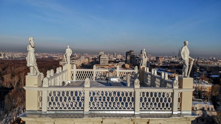 Победители заняли историческое место: Площади Гагарина в Москве вернули исторический облик