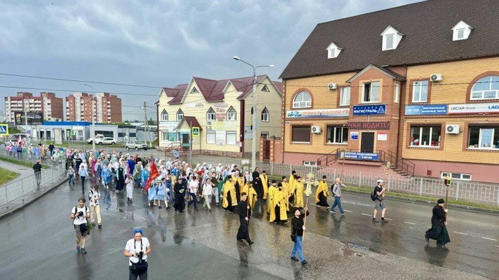 В Новосибирской области состоялся крестный ход За духовное возрождение России!