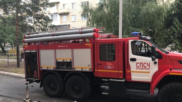 Во Владимире горела квартира в многоэтажке на Верхней Дуброве